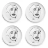 SIDE PLATE SET OF 4 \ Framed