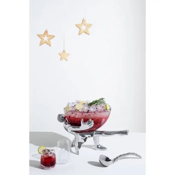 GLASS BOWL AND STAND \ All Dressed Up