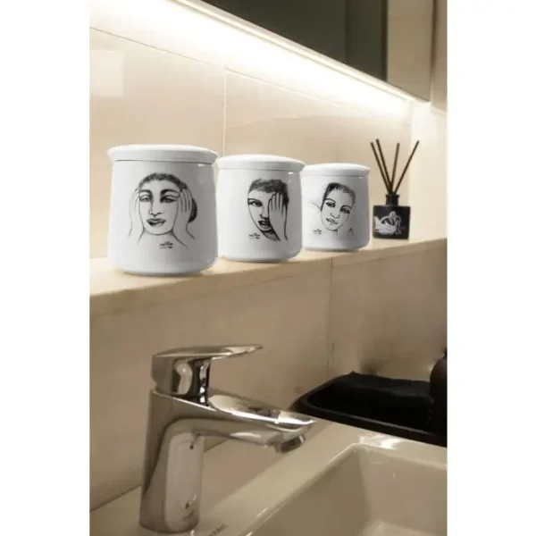 CANISTER SET OF 3 \ Cover Girl