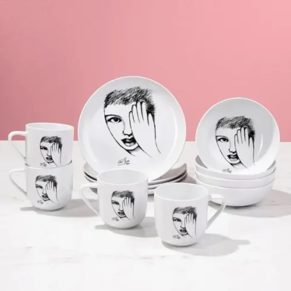 DINNER PLATE SET OF 4 \ Eye For Detail